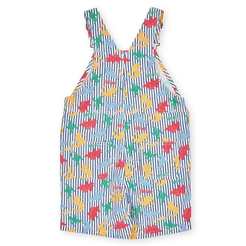 Goldie + Ace Dino Print Burton Overalls 3-5Y image number 3